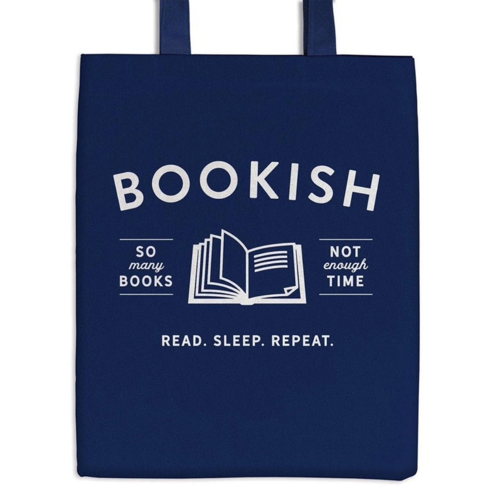 Bookish Canvas Tote Bag (New)